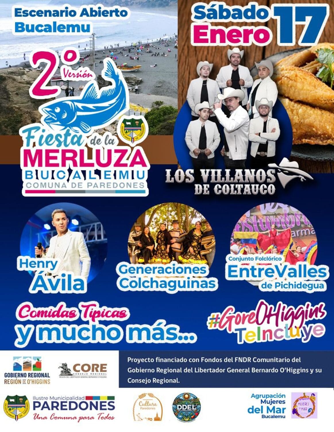 Bucalemu: vuelve la Fiesta de la Merluza