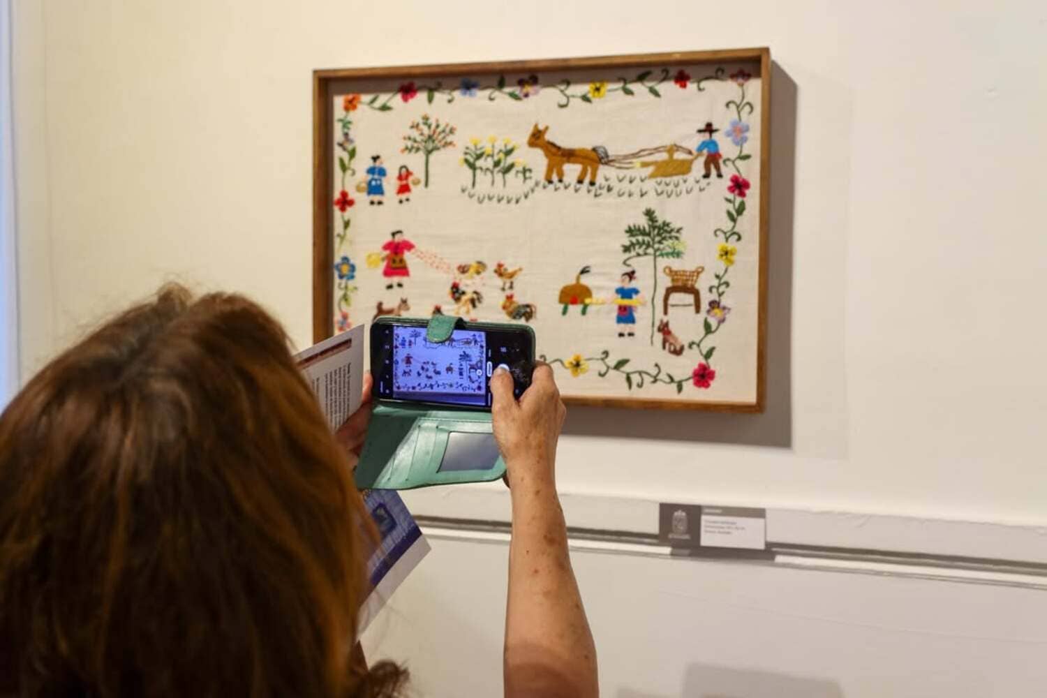 Muestra de arte textil en Pichilemu