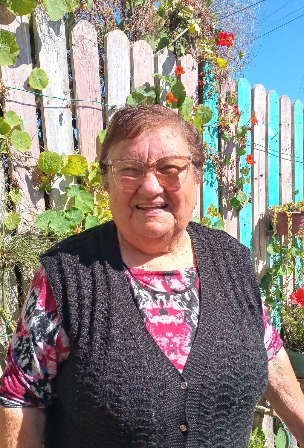 Doña María Elena González: «A todo hay que ponerle tiempo»